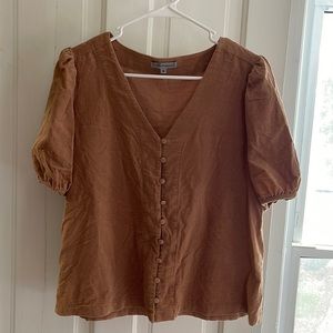 Corduroy button up